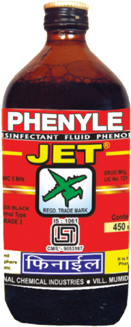 Black Phenyle - Floor Cleaning (500x500), Png Download