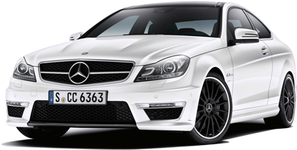 Mercedes C63 Amg Coupe (450x300), Png Download