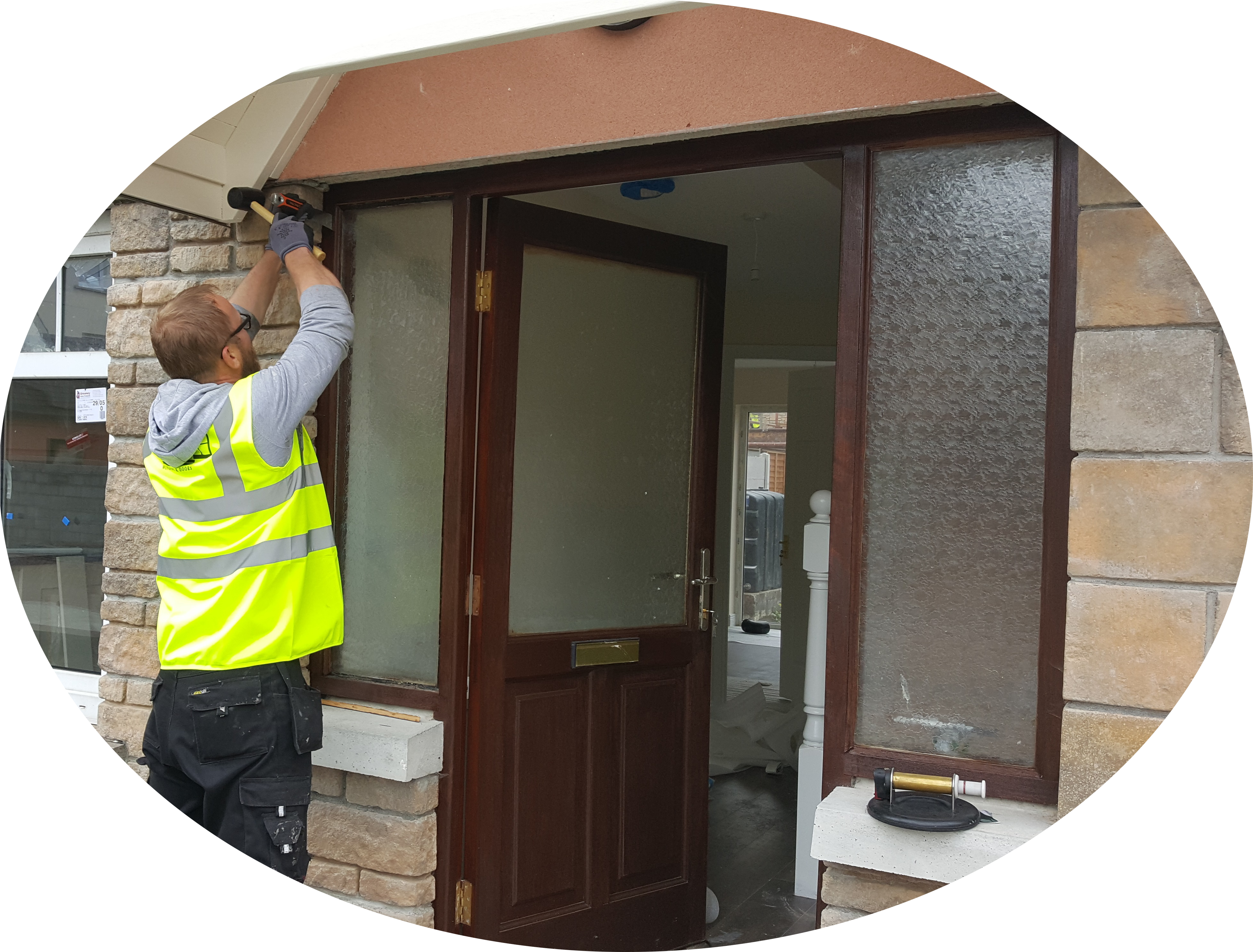 We Specialise In Fixing All Types Of Broken Doors And - Door (3938x2985), Png Download