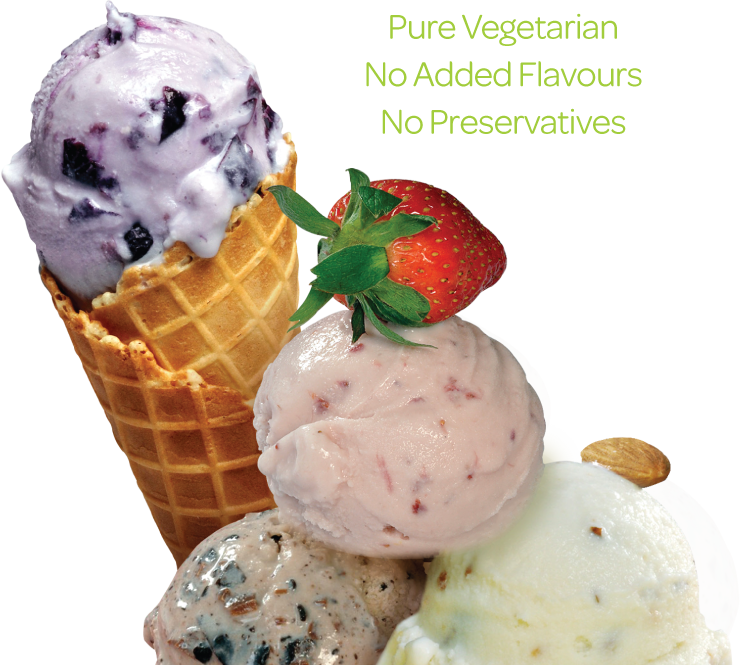 Our Strawberries Are Handpicked From The Best Farms - Dry Fruit Temptation Ice Cream (740x665), Png Download
