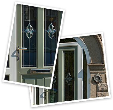With Our Upvc Doors You Will Experience Reduced Noise - Annie Sloan Chalk Painted Upvc (379x368), Png Download