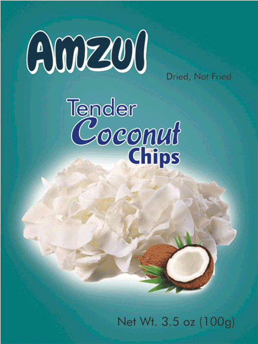 Amzul Tender Coconut Chips - We Got Nuts Coconut Flakes - 1 Lb Bag (700x700), Png Download