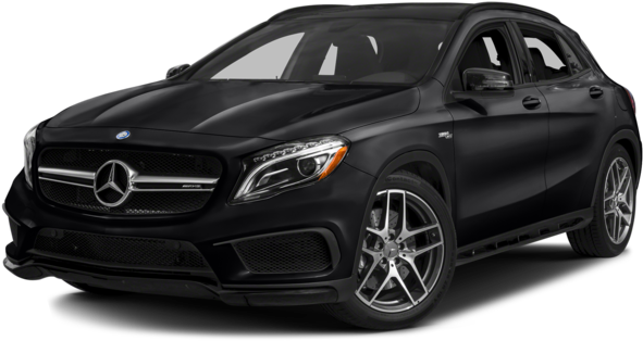 Black 2017 Mercedes-benz Amg® Gla 45 Suv - 2018 Chevy Cruze Ls (640x480), Png Download