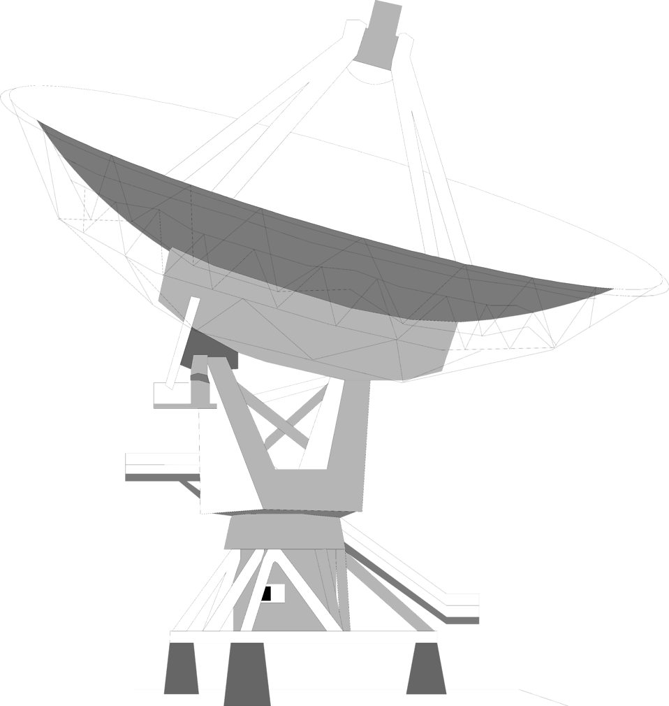 Dishes Clipart Antina - Satellite Dish Transparent Background (958x1010), Png Download