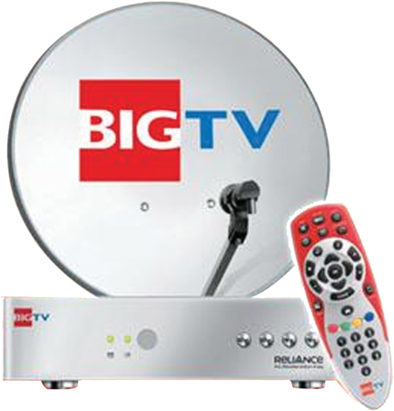 Product Image - Reliance Big Tv (500x465), Png Download