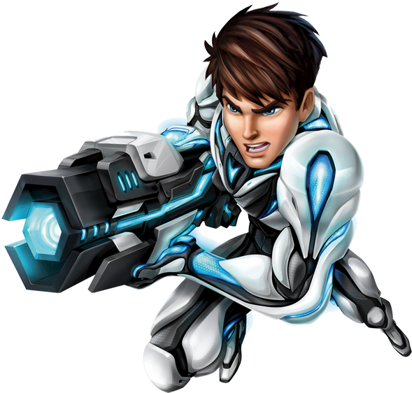 Max2 - Max Steel (600x577), Png Download