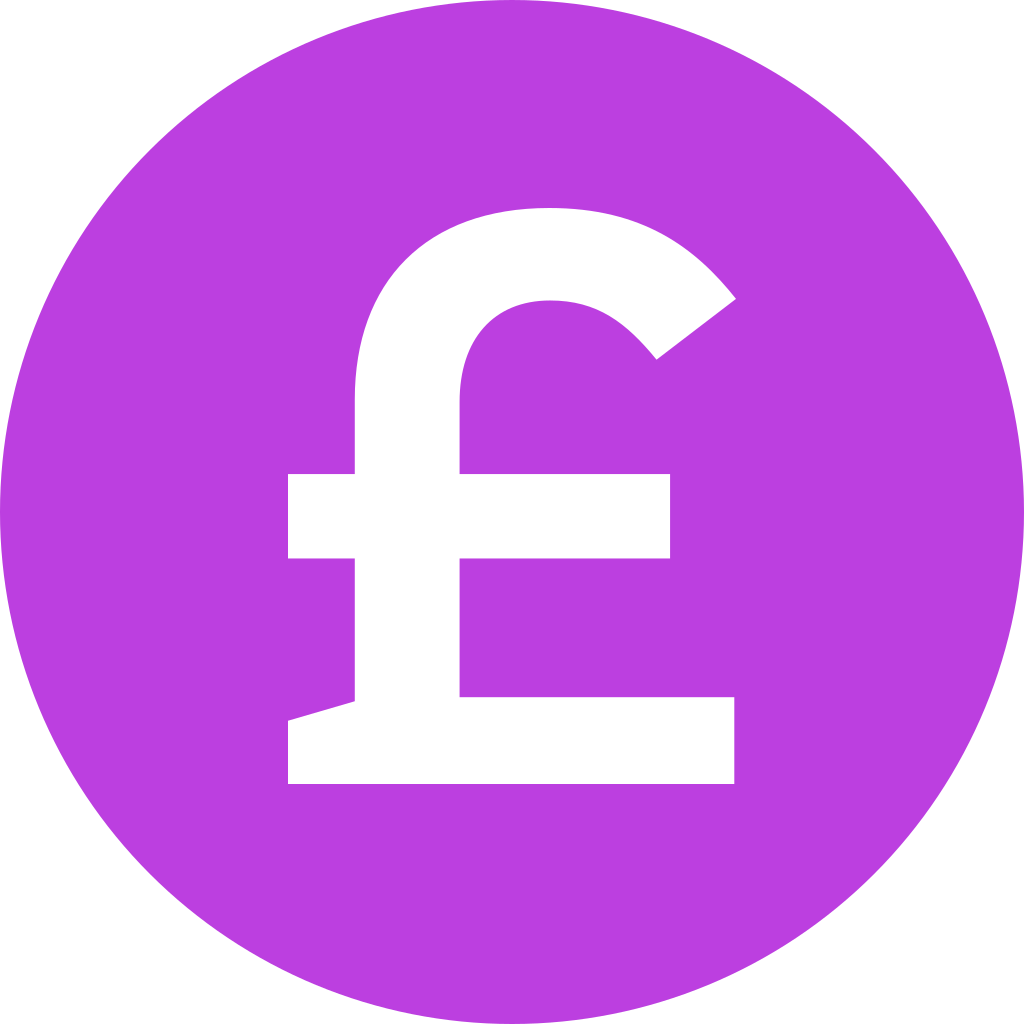 Download Svg Download Png - Gbp Icon (1024x1024), Png Download