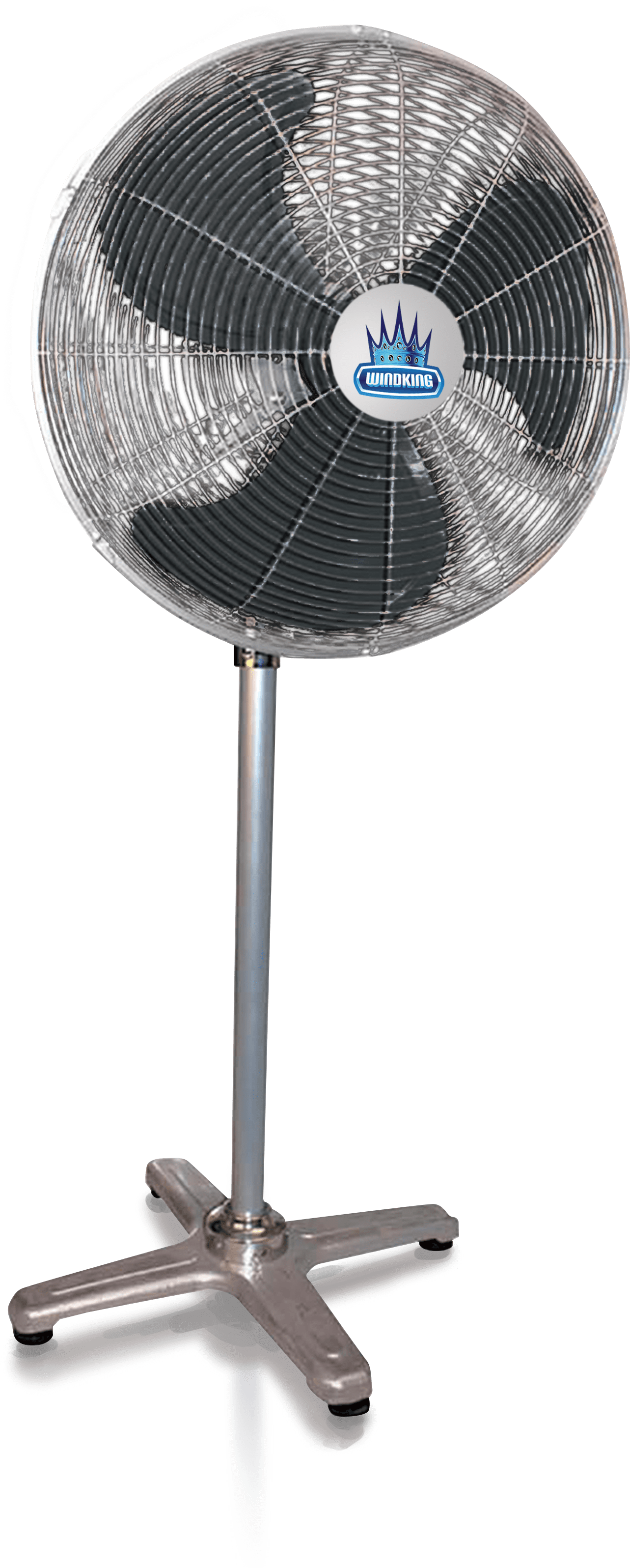 Wing King High Velocity Stand/wall Fan - Wind (3240x3240), Png Download