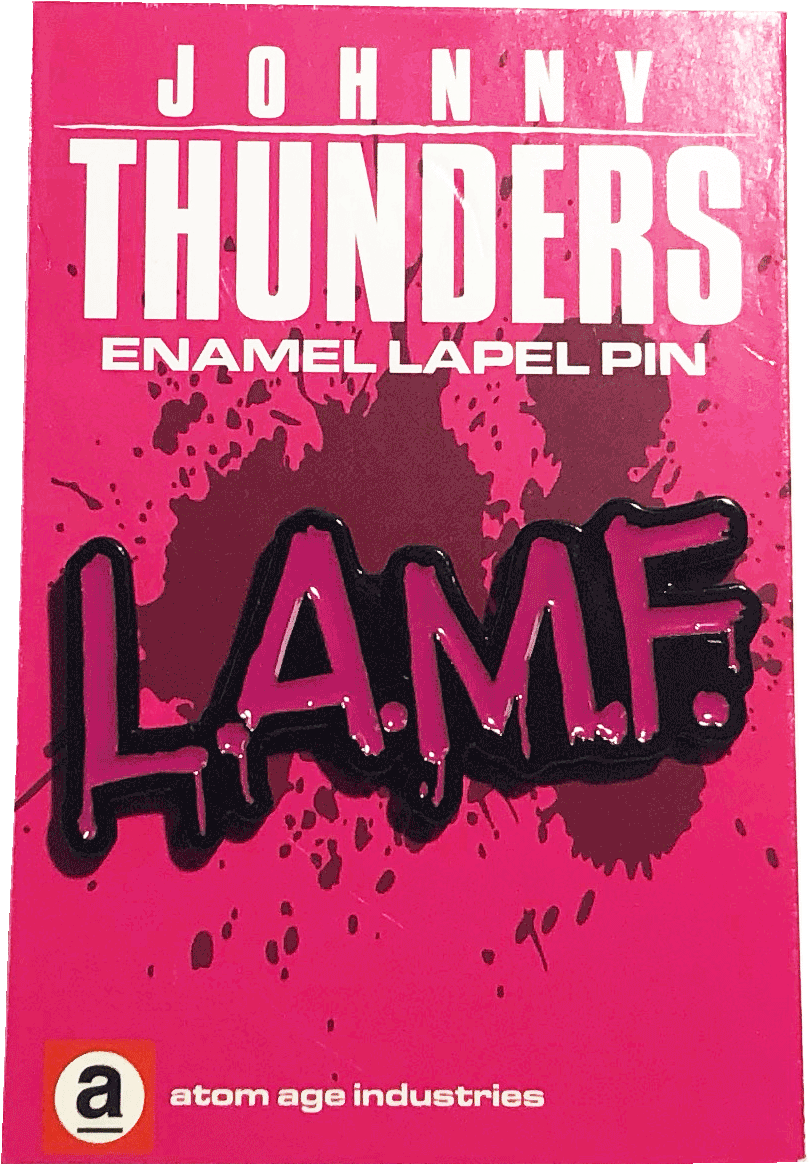 Johnny Thunders Lamf Pin (888x1386), Png Download