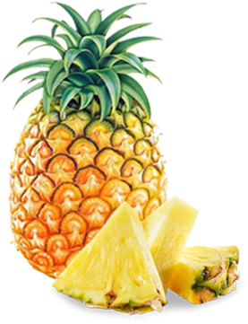 We Decided To Import Dole Products Including Fruit - Pineapple With Short Leaves (317x415), Png Download