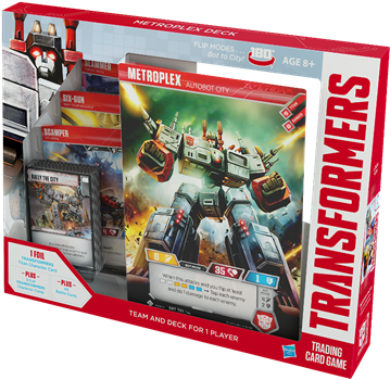 Transformers Tcg Metroplex (434x374), Png Download