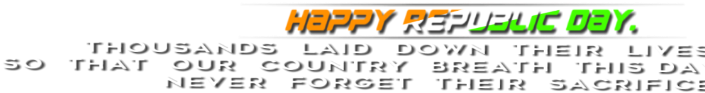 Happy Republic Day Png - Republic Day Wishes In English (789x303), Png Download