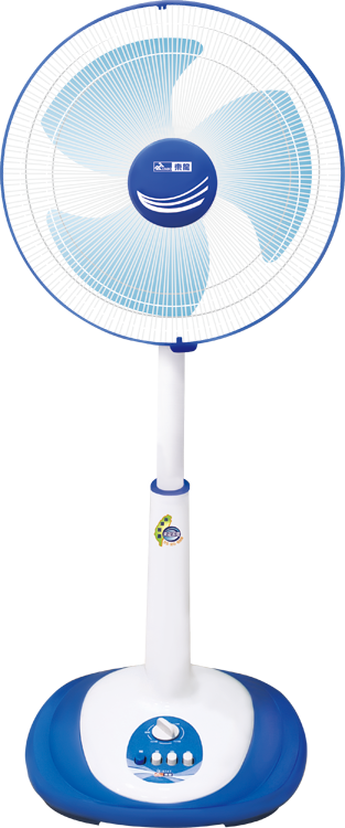 14 Inch Electric Stand Fan With Timer - Fan (313x750), Png Download