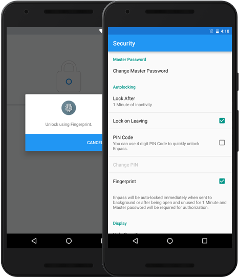 Challenges - Android Finger Print Security (580x570), Png Download