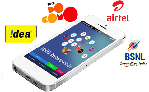 Provides Recharge Service In India For The Mobile Networks - Mobile Recharge Icon Png (480x335), Png Download