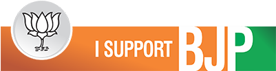 I Support Bjp - Support Bjp (400x400), Png Download