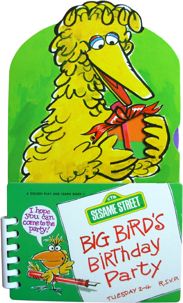 Big Bird Images Big Bird's Birthday Party Hd Wallpaper - Sesame Street (800x1317), Png Download