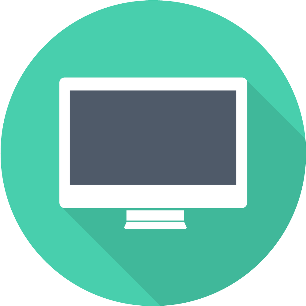 Dth Recharge - Desktop Flat Icon Png (1024x1024), Png Download