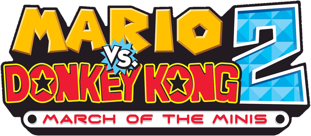 Mario Vs Donkey Kong Png Pic - Mario Vs Donkey Kong 2 Logo (1000x438), Png Download