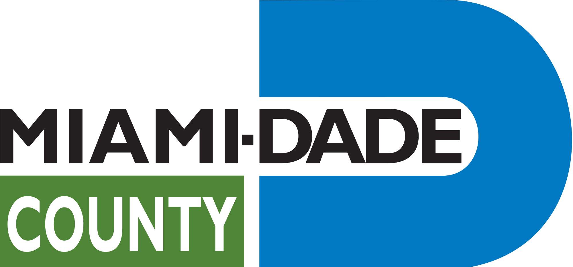 Open - Miami Dade County Png (2000x933), Png Download