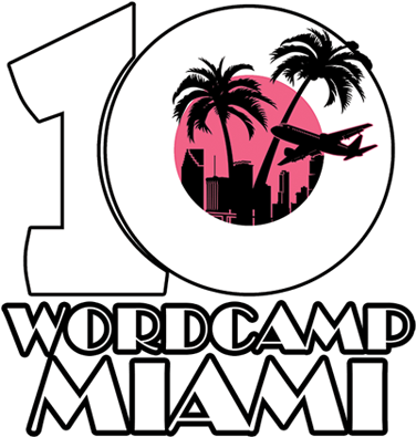 Site Logo - Wordcamp Miami 2018 (600x423), Png Download