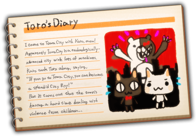 Danganronpa Collectibles Toro And Kuro - Toro Danganronpa (656x455), Png Download