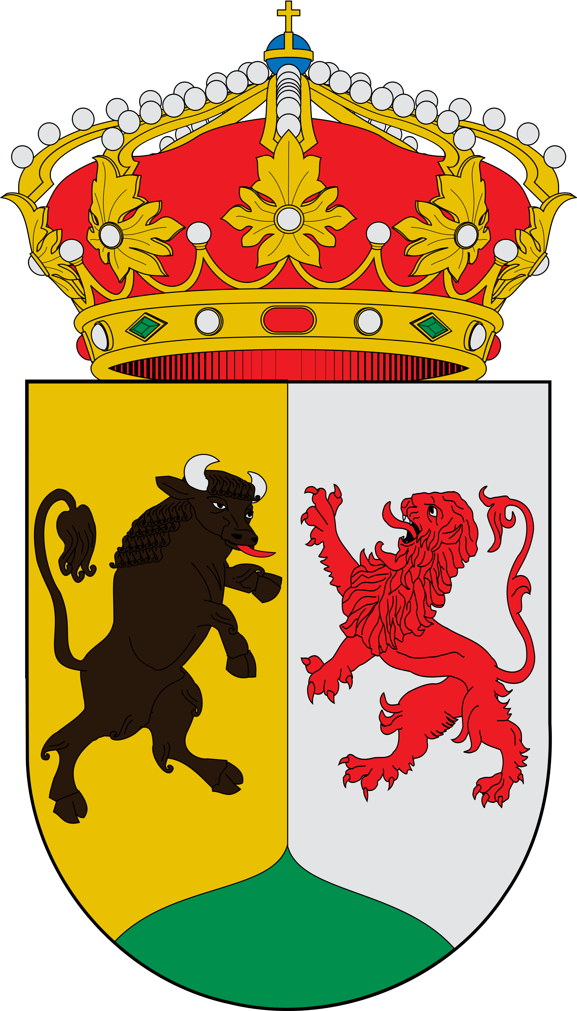 Open - Del Toro Coat Of Arms (2000x3545), Png Download