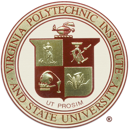 Tech Seal - Virginia Tech Graduation Announcement (450x450), Png Download