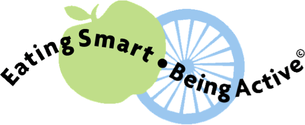 Image Of Eating Smart And Being Active Icon - Eating Smart Being Active (619x255), Png Download