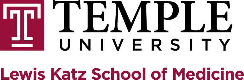 Lewis Katz School Of Medicine Logo - Temple University Lewis Katz School Of Medicine (800x264), Png Download