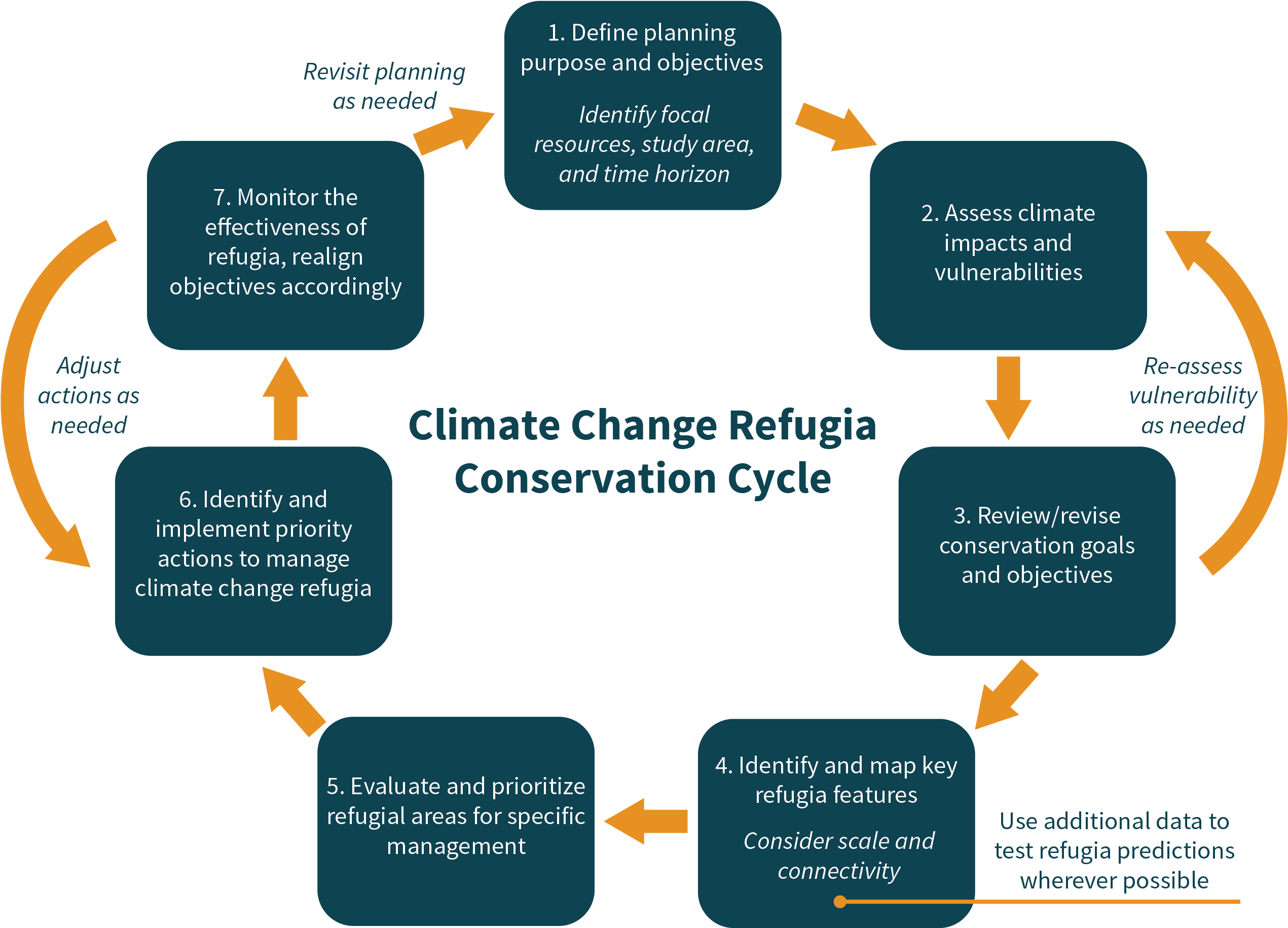 This Cycle Provides A Framework In Seven Steps For - Printing (2670x1877), Png Download