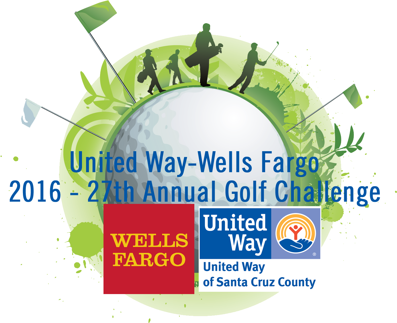 Annual United Way-wells Fargo Golf Challenge If You - Golf Tournament (1533x1533), Png Download
