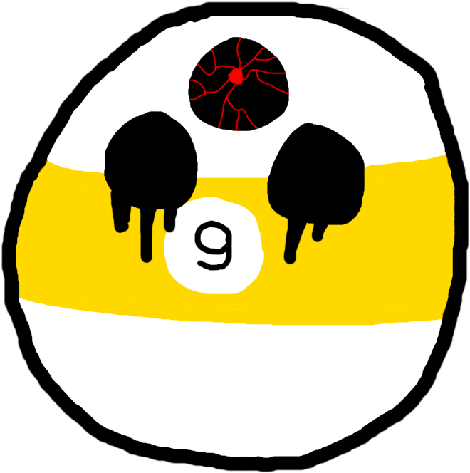 9ball - 9ball Polandball (1000x1000), Png Download