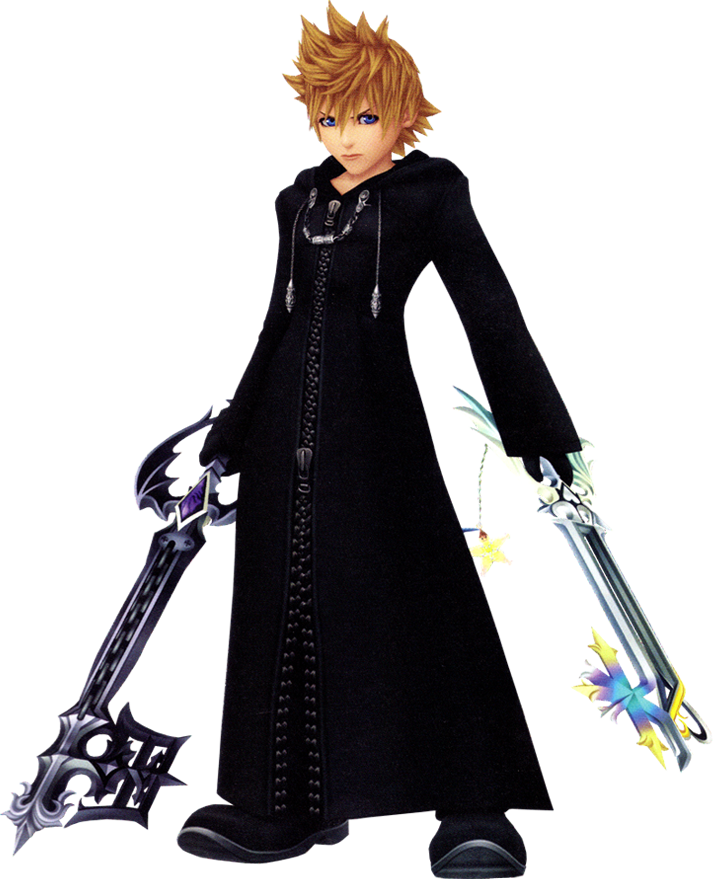Oathkeeper And Oblivion - Roxas Oathkeeper And Oblivion (713x879), Png Download