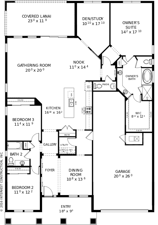 Belaire Plan, Ormond Beach, Florida - Diagram (700x867), Png Download