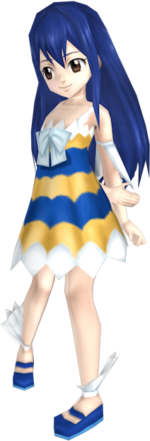 Download Zip Archive - Fairy Tail Zelef Kakusei Wendy (750x650), Png Download