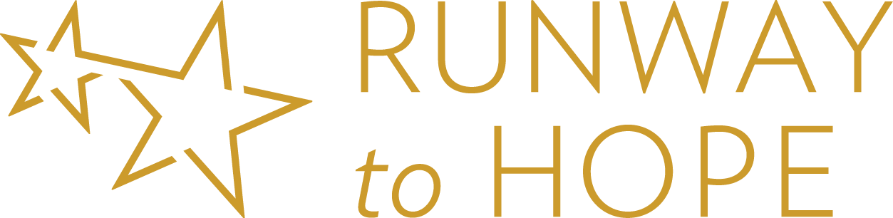 Download Gold Logo For Web - Runway To Hope (1253x306), Png Download