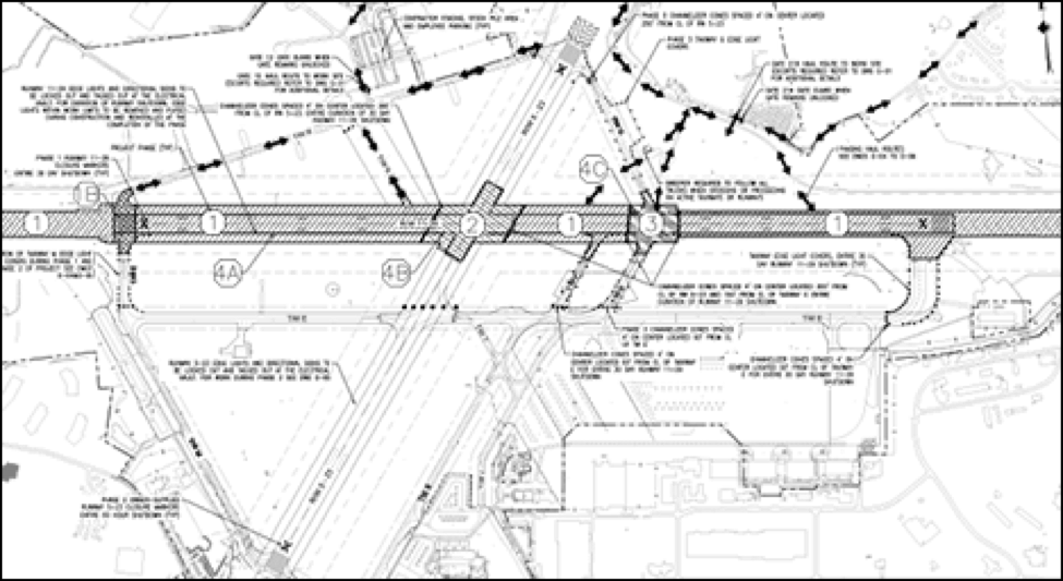 Hanscom Runway - Hanscom Field Runways (975x533), Png Download