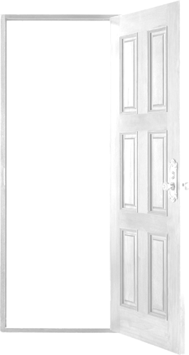 Door Overlay - Screen Door (266x500), Png Download