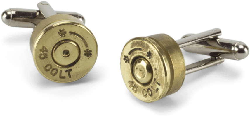 Reclaimed Bullet Shell Cufflinks - Bullet (1060x1060), Png Download