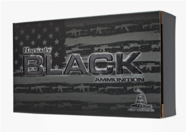 7 - Black - Hornady~ Black? Ammo 6.8mm Spc 110 Gr V-max~ (370x370), Png Download