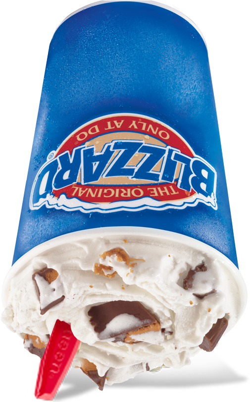 Dairy Queen Skor Blizzard (882x810), Png Download