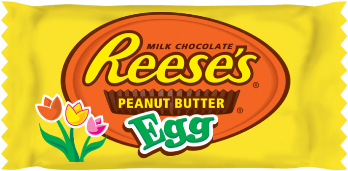 Reesespeanutbutteregg - Reeses Peanut Butter Egg (750x446), Png Download