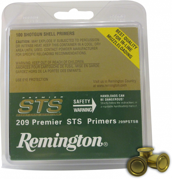 209 Premier® Sts® Primers - Remington 209 Primers (600x622), Png Download