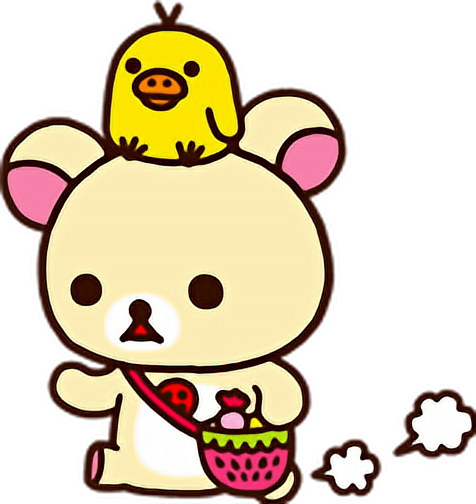 Rirakuma Kuma Cartoon Stickers Png - 拉 拉 熊 Line 貼圖 (684x724), Png Download