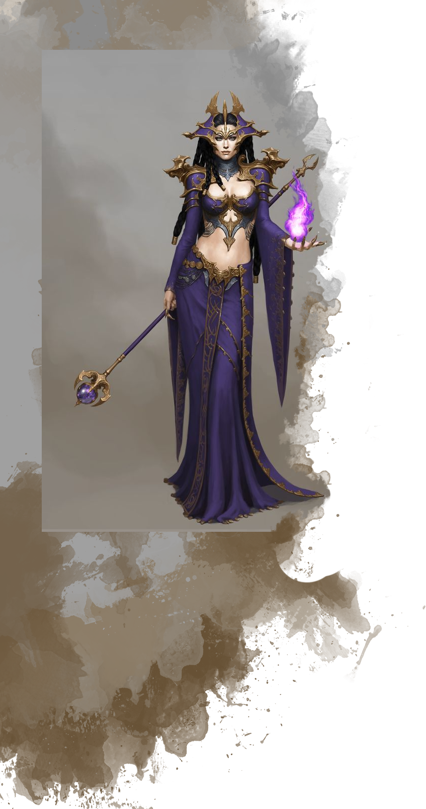 Thrall3 - Thrall Of Malcanthet (847x1608), Png Download