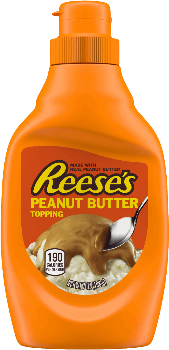 Reeses Png - Reese's Peanut Butter Topping (1280x1280), Png Download