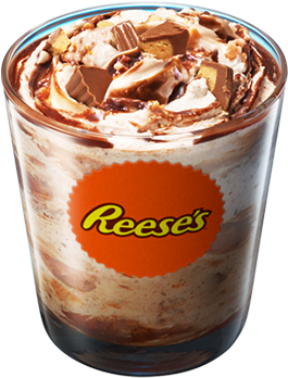 Reese's Mcflurry® - Reese's Snack Mix 2 Oz (56g) (439x412), Png Download