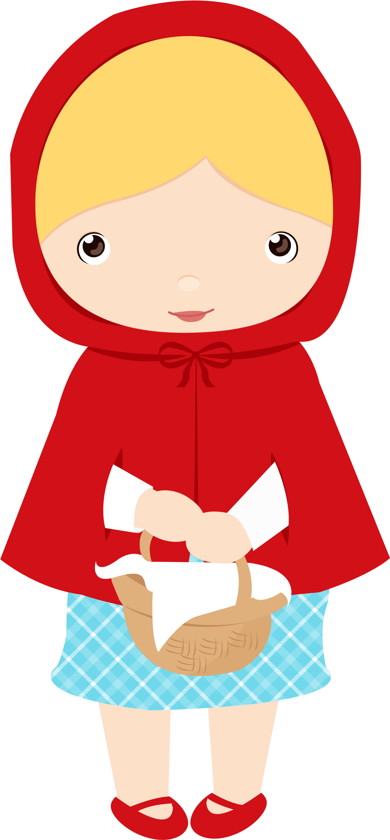 Flannel Board Stories, Flannel Boards, Red Riding Hood - Little Red Riding Hood Clip Art (1604x3113), Png Download