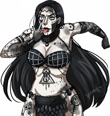 Tess Thrall - Illustration (450x474), Png Download